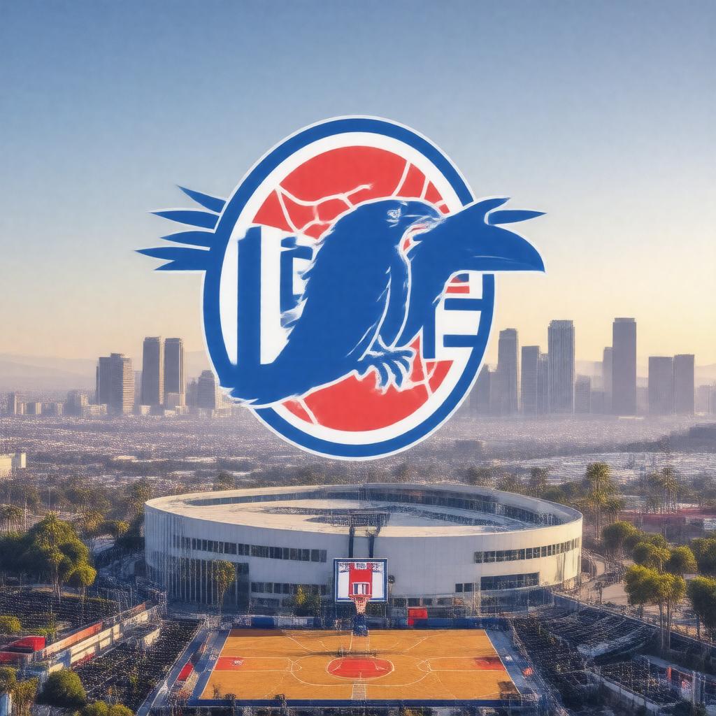 AI-created image of Los Angeles Clippers