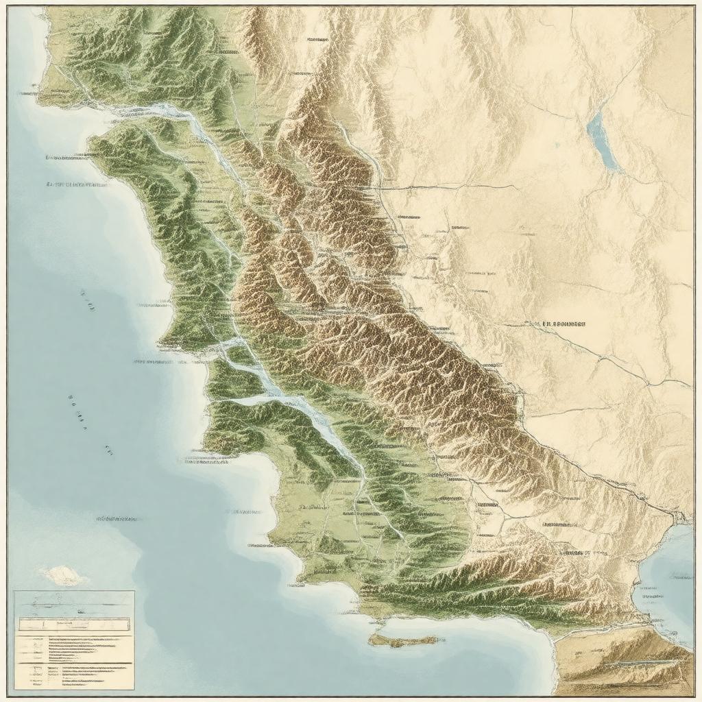 AI-created image of Los Angeles County