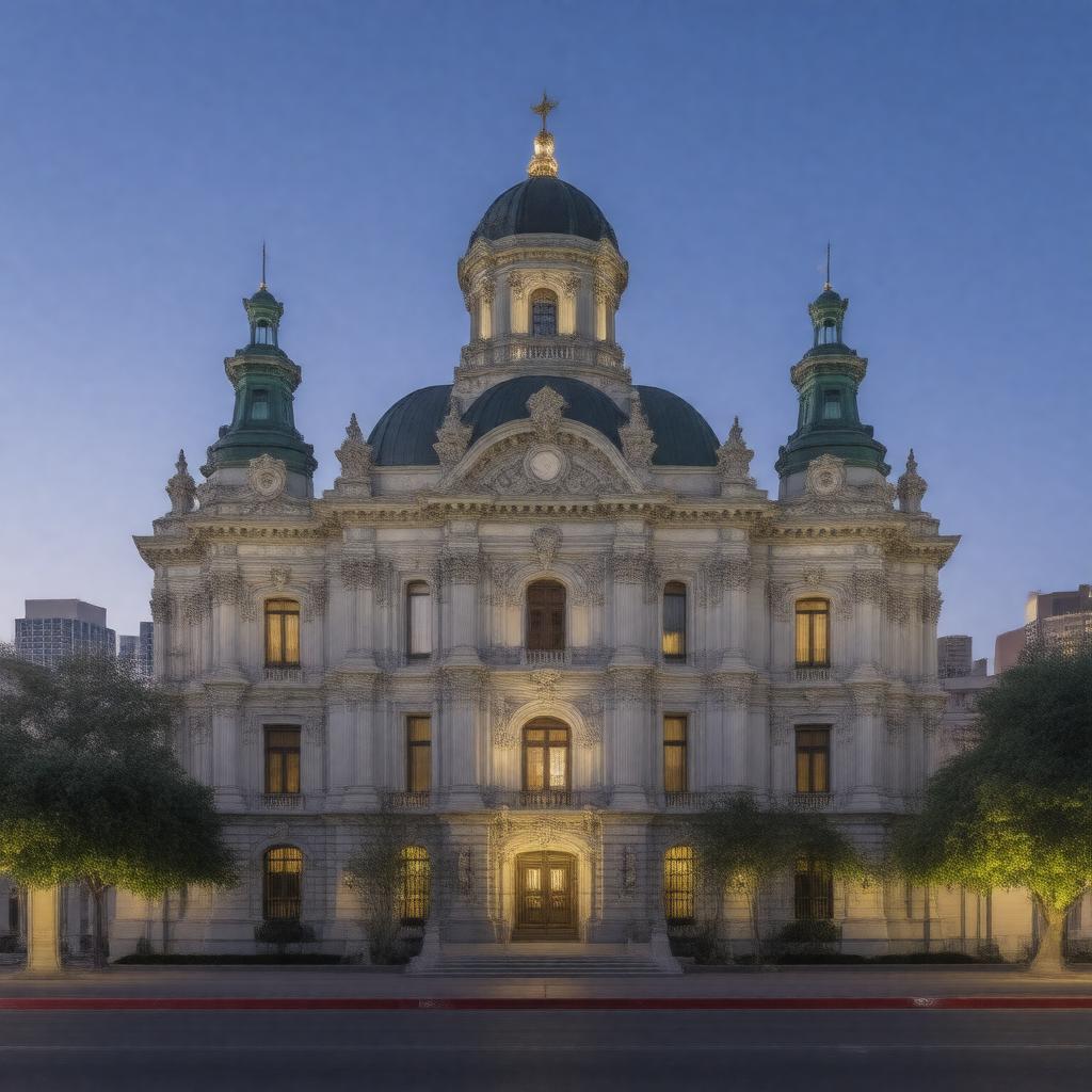 AI-created image of Los Angeles Cultural-Historic Monument