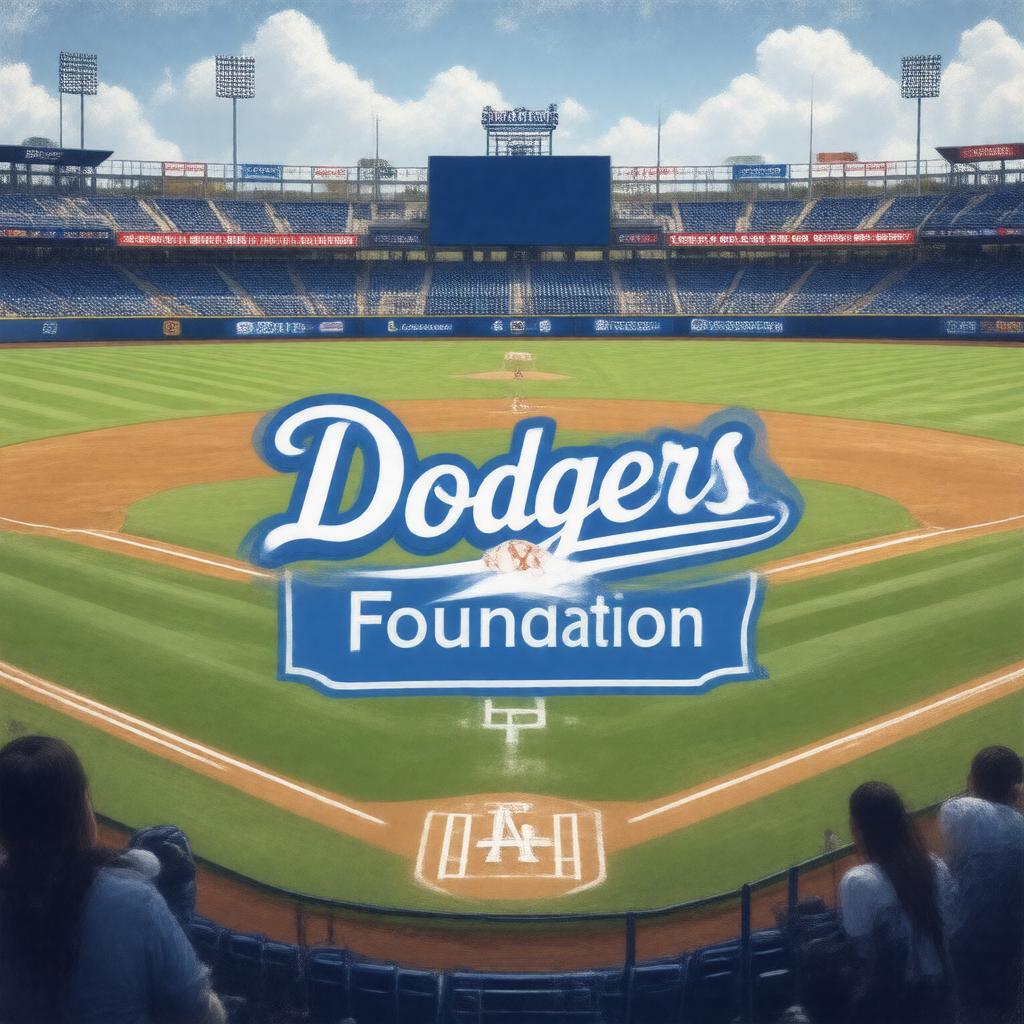 Click to view larger image AI-created image of Los Angeles Dodgers Foundation