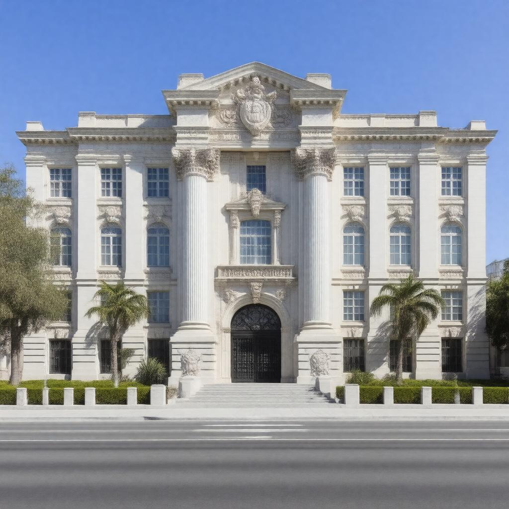 AI-created image of Los Angeles High School