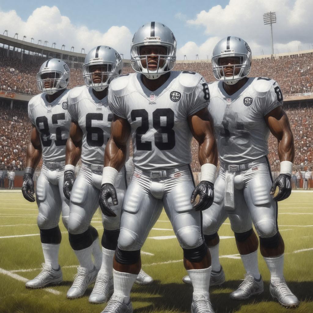AI-created image of Los Angeles Raiders