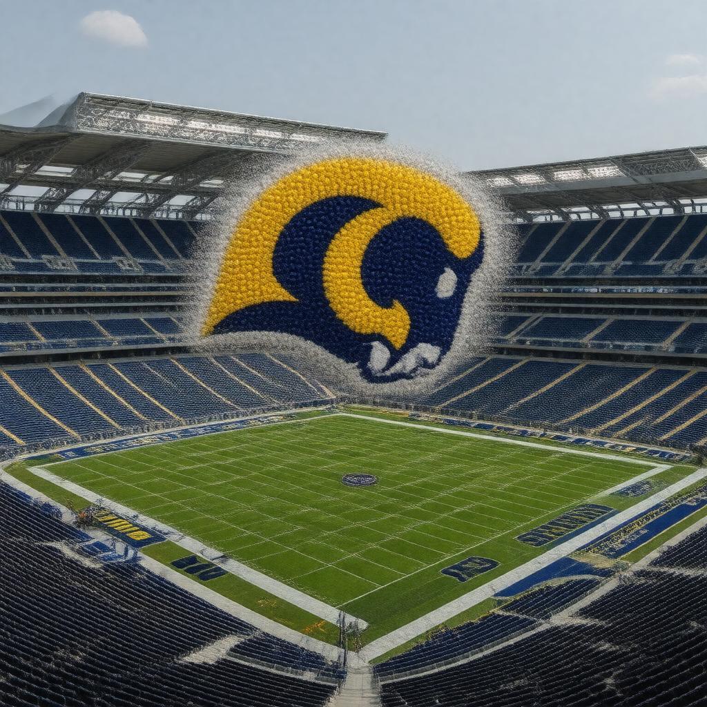AI-created image of Los Angeles Rams