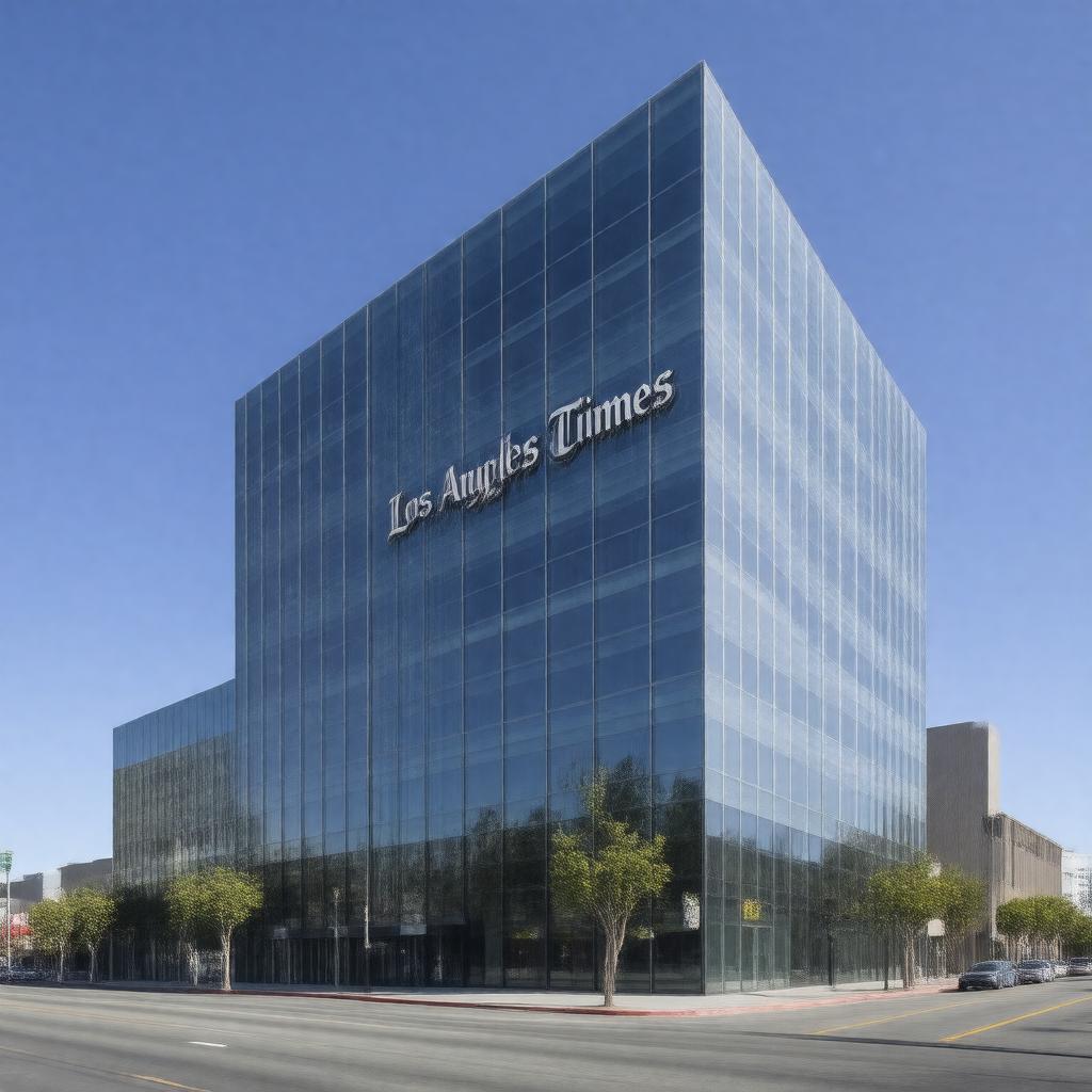 Click to view larger image AI-created image of Los Angeles Times Communications LLC