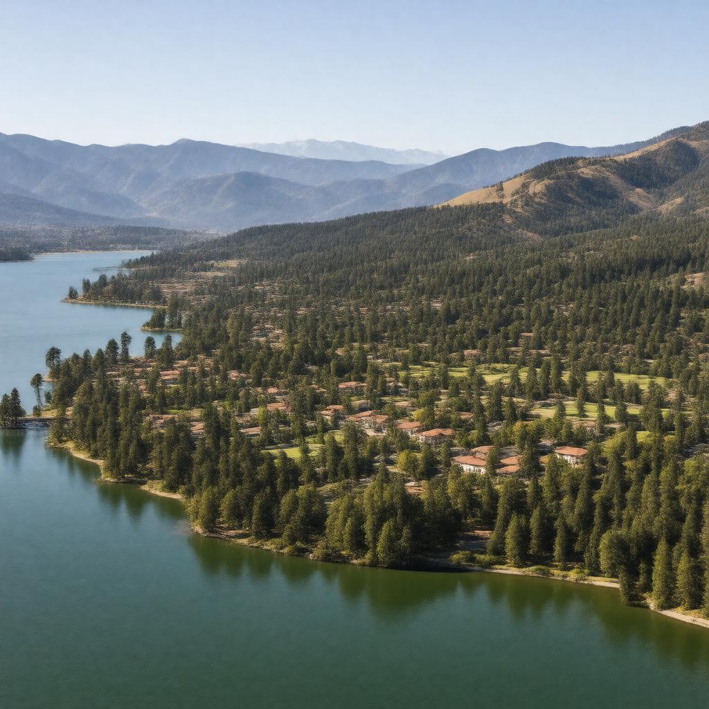 AI-created image of Los Gatos, California, USA