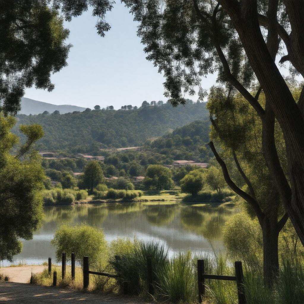 AI-created image of Los Gatos, California, United States