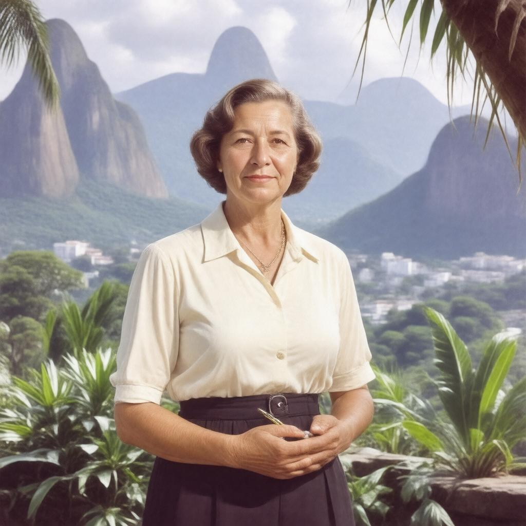 Click to view larger image AI-created image of Lota de Macedo Soares