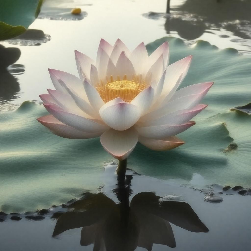 AI-created image of Lotus Flower