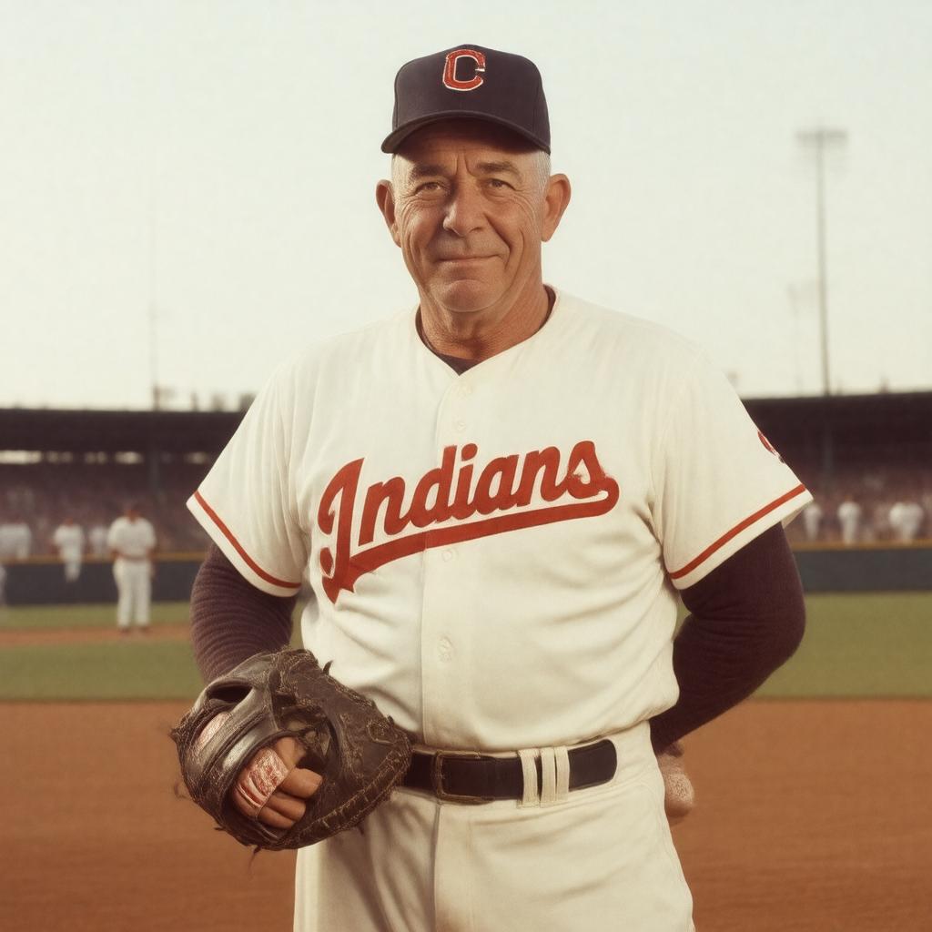 AI-created image of Lou Boudreau