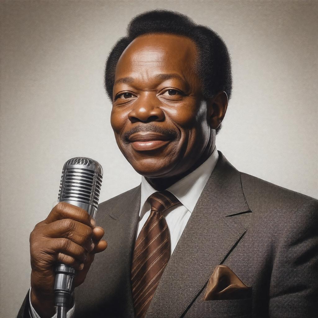 AI-created image of Lou Rawls
