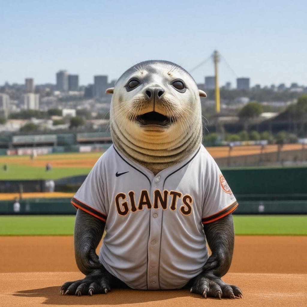 AI-created image of Lou Seal