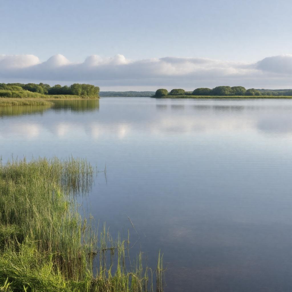 AI-created image of Lough Neagh