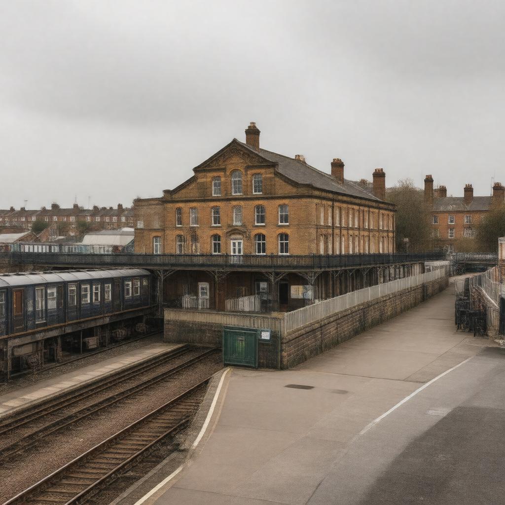 AI-created image of Loughborough Junction