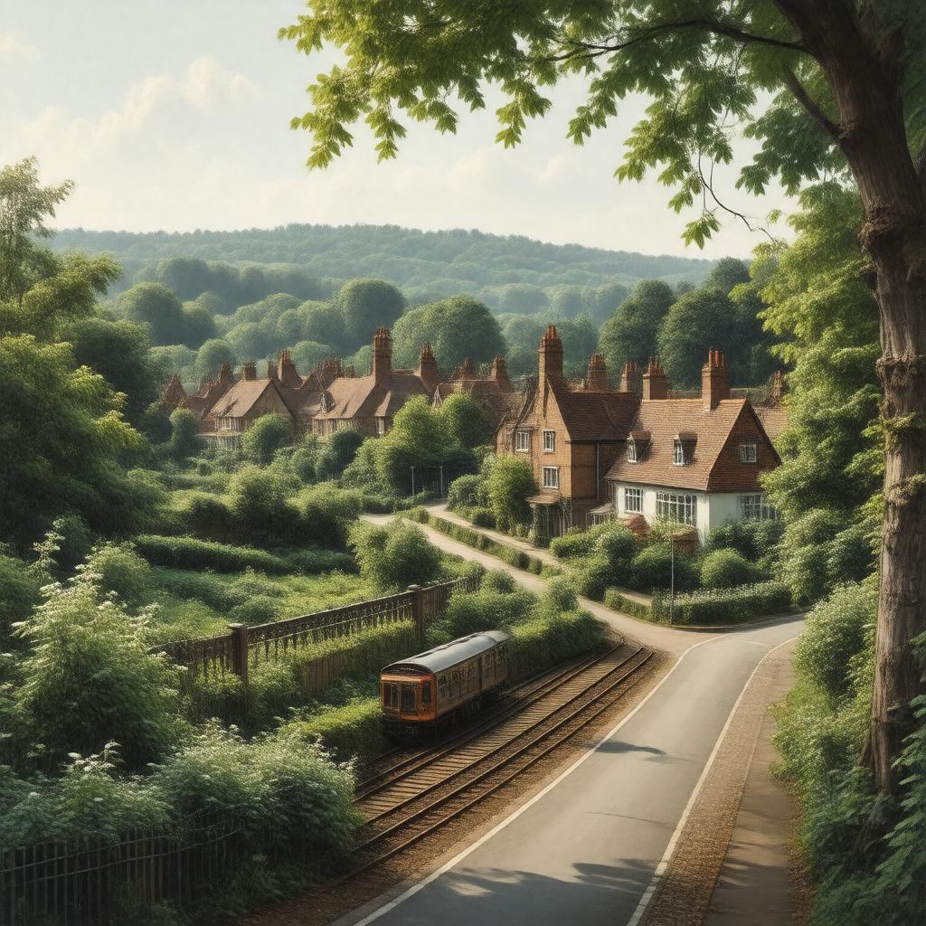 AI-created image of Loughton