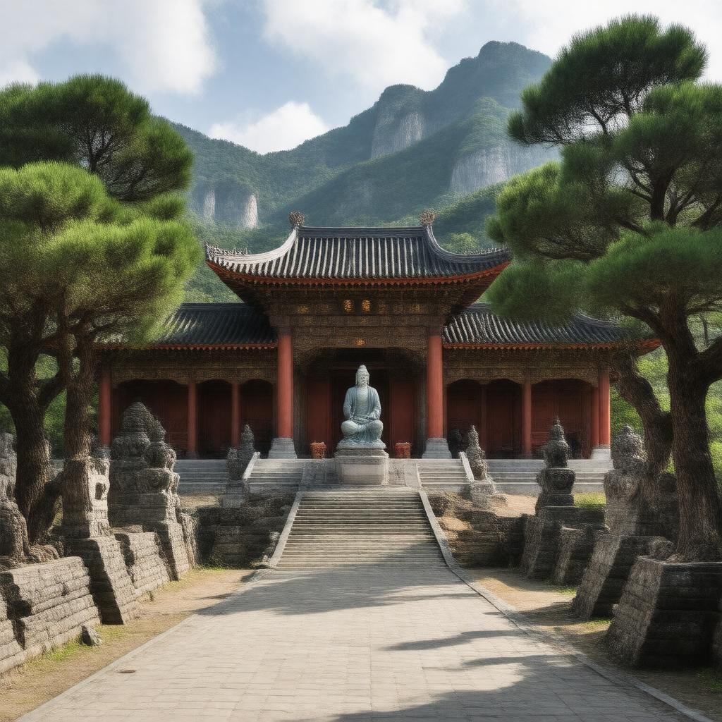 AI-created image of Louguantai