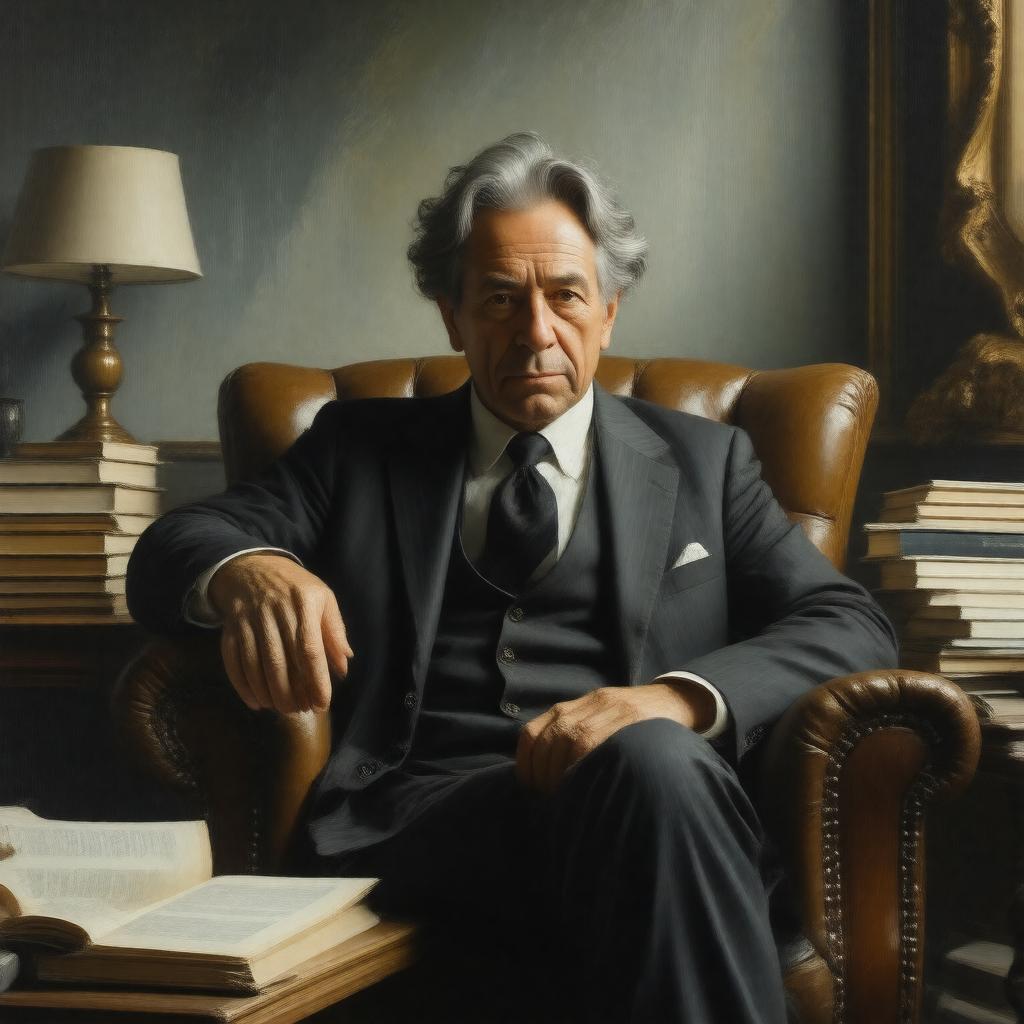 AI-created image of Louis Althusser