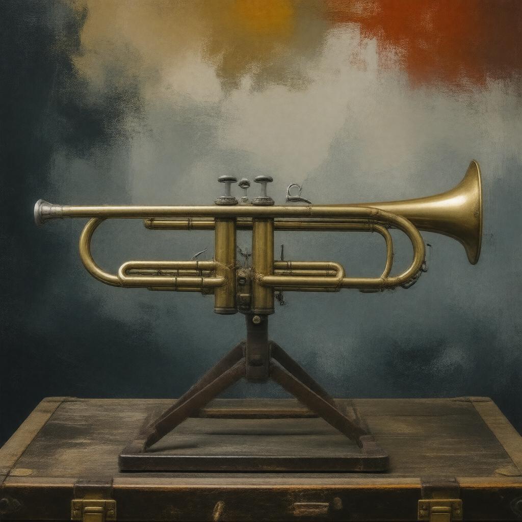 AI-created image of Louis Armstrong’s trumpet