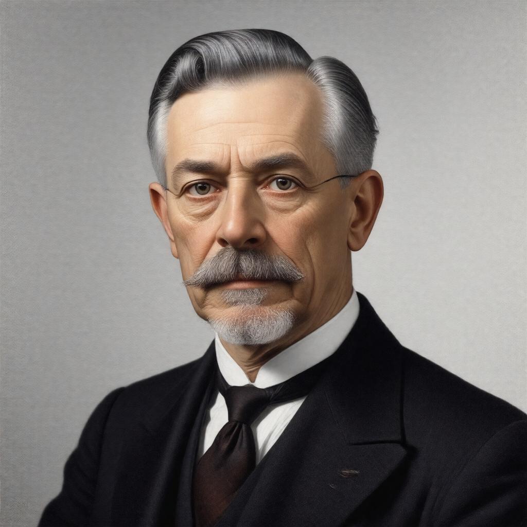 AI-created image of Louis Bamberger