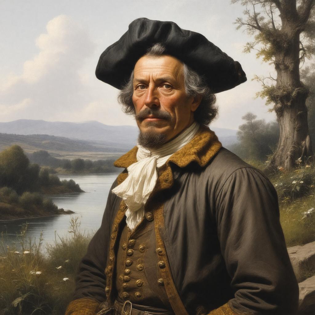 AI-created image of Louis Blanchette