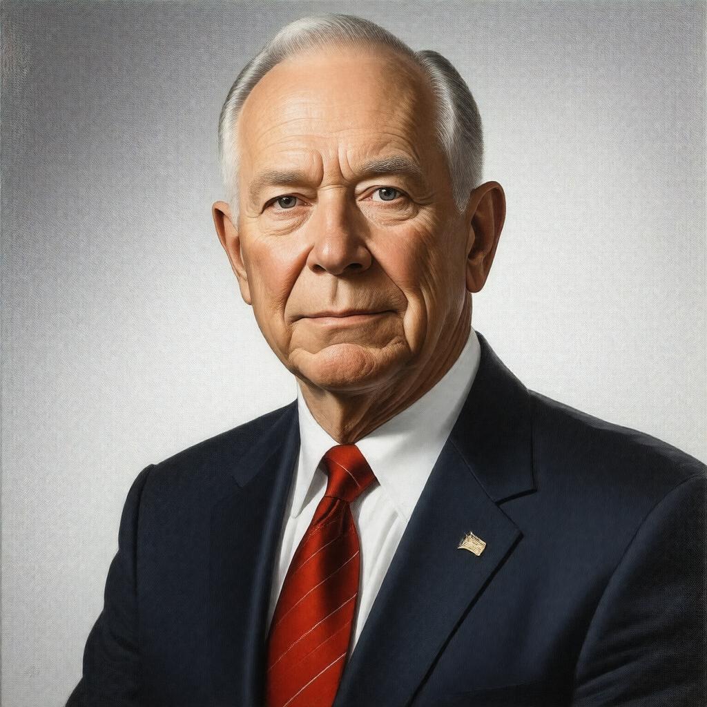 AI-created image of Louis DeJoy