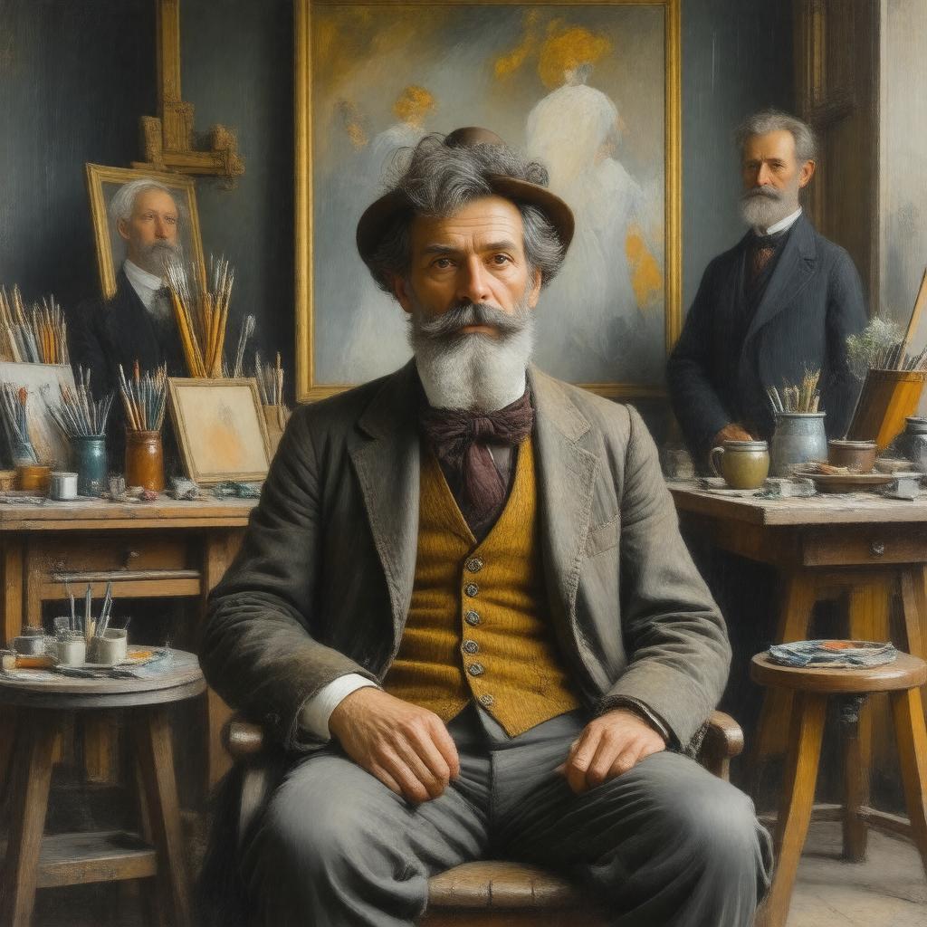 AI-created image of Louis Dubedat