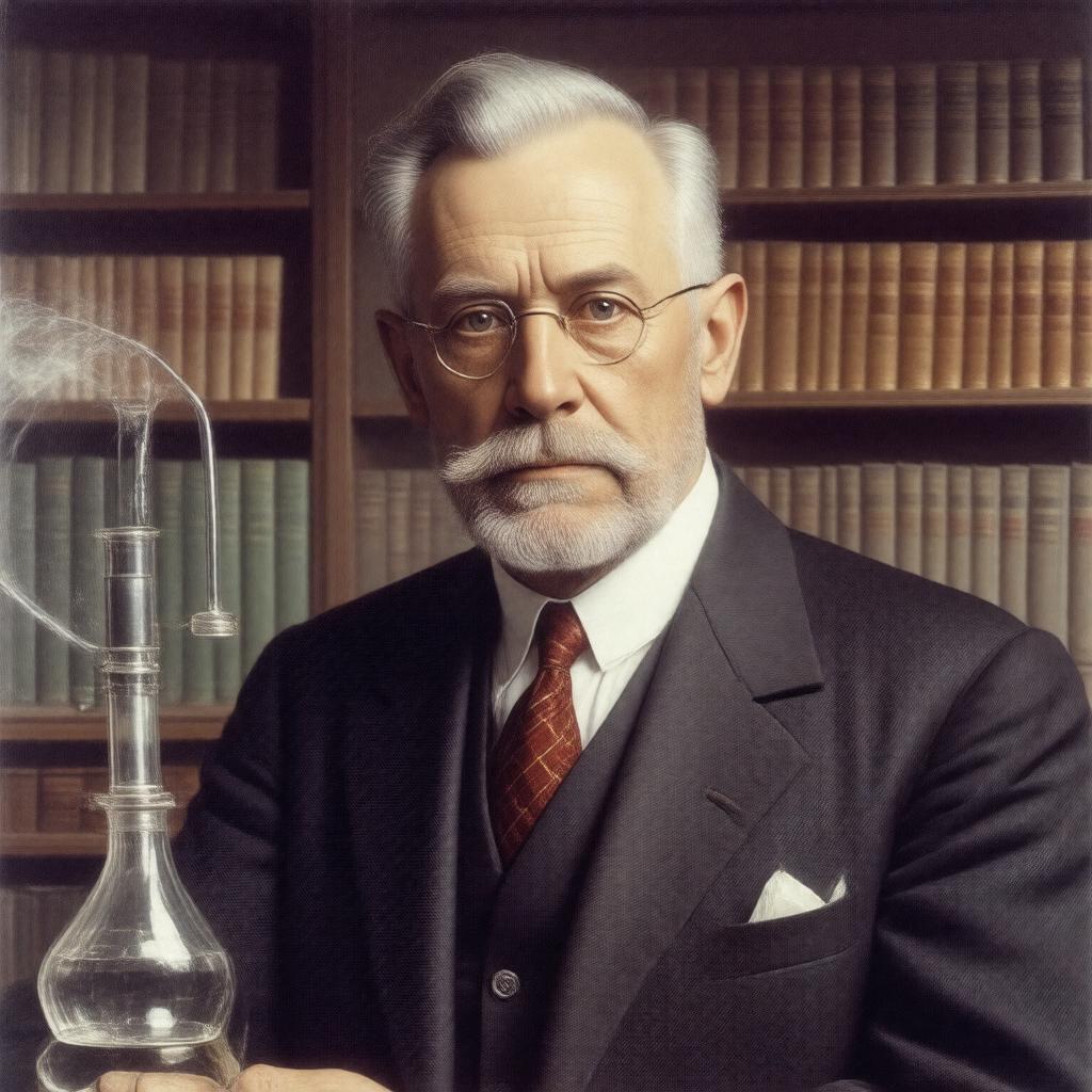 AI-created image of Louis Fieser