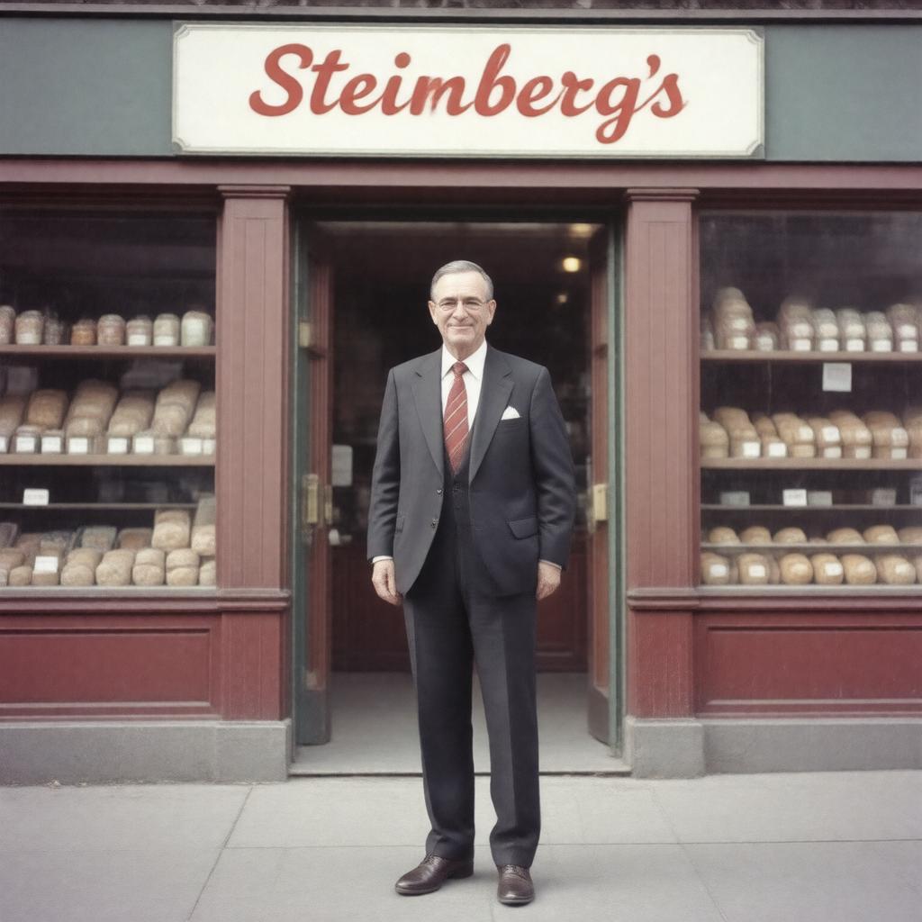 Click to view larger image AI-created image of Louis Goldfarb