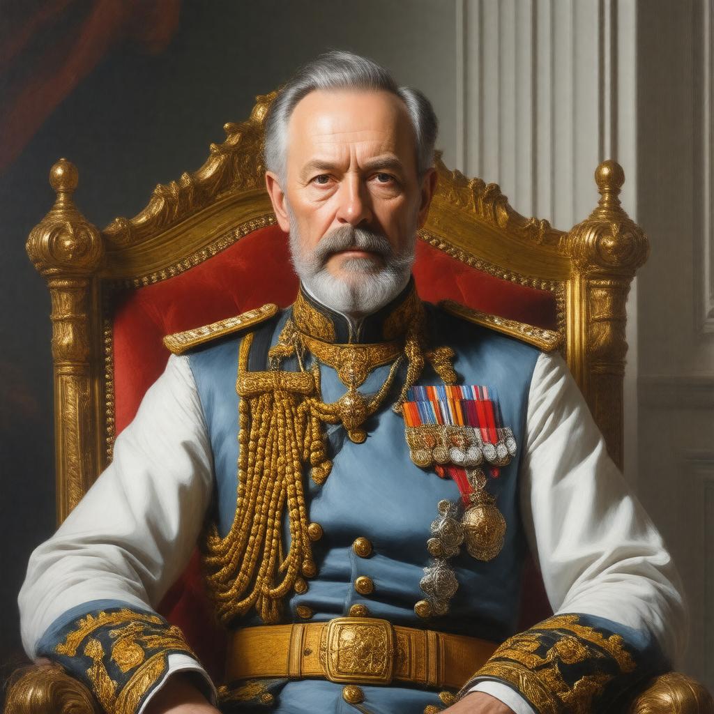 Click to view larger image AI-created image of Louis III, Grand Duke of Hesse