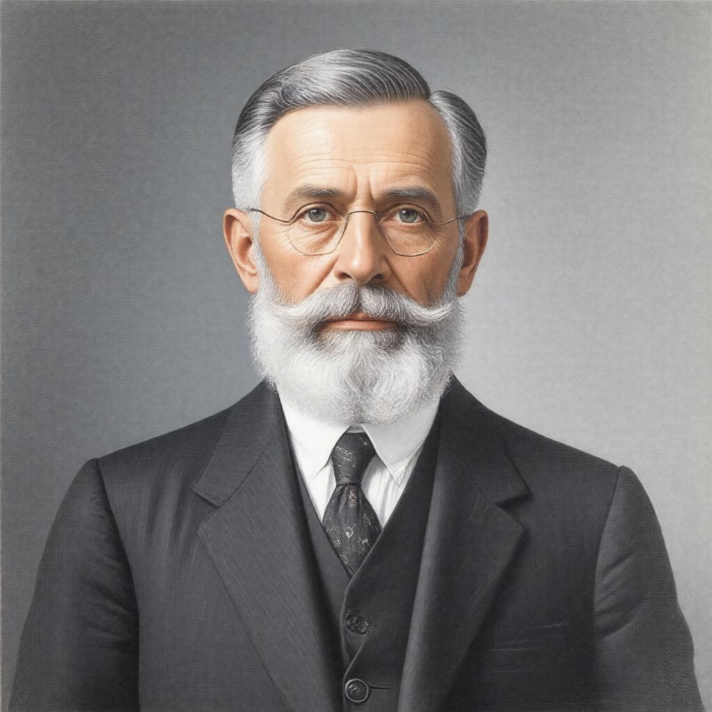 AI-created image of Louis Israel Newman