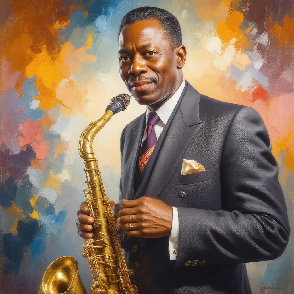 AI-created image of Louis Jordan
