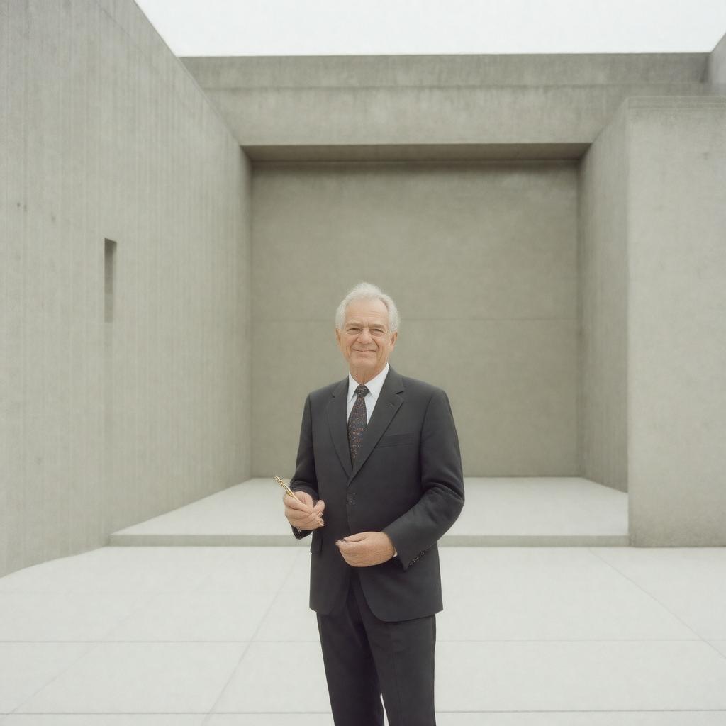 AI-created image of Louis Kahn