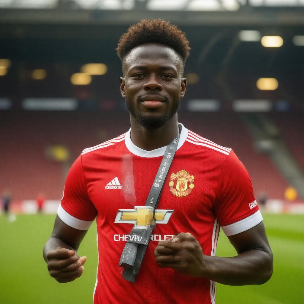 AI-created image of Louis Laurent Saha