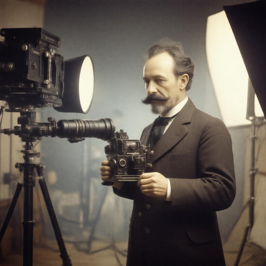 AI-created image of Louis Lumière