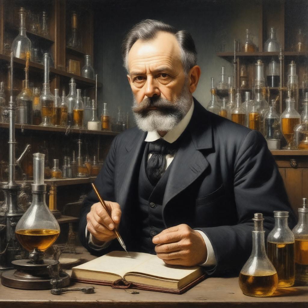 AI-created image of Louis Pasteur