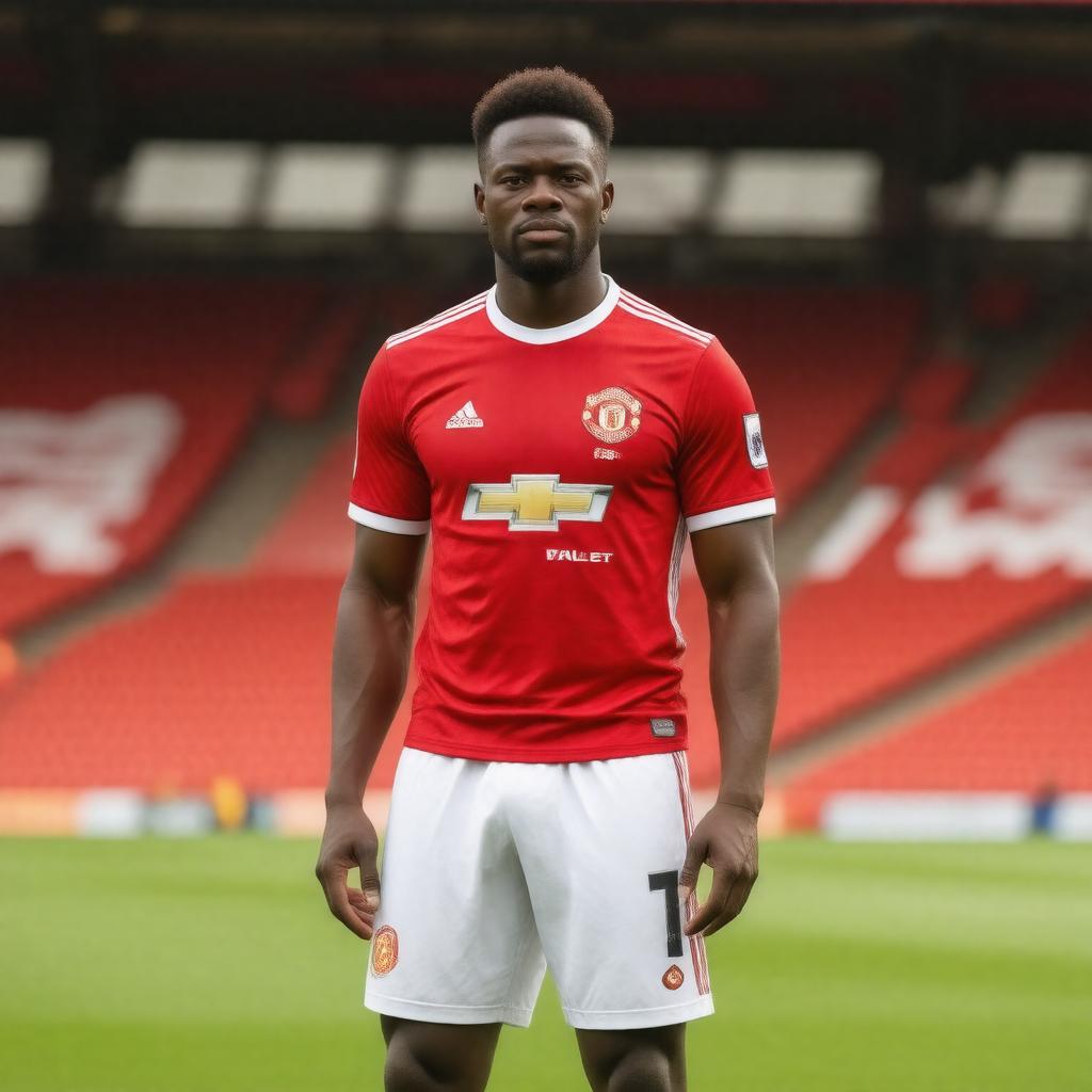 AI-created image of Louis Saha