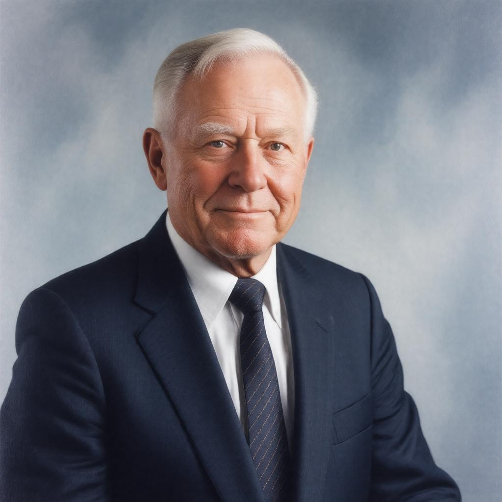 AI-created image of Louis St. Laurent