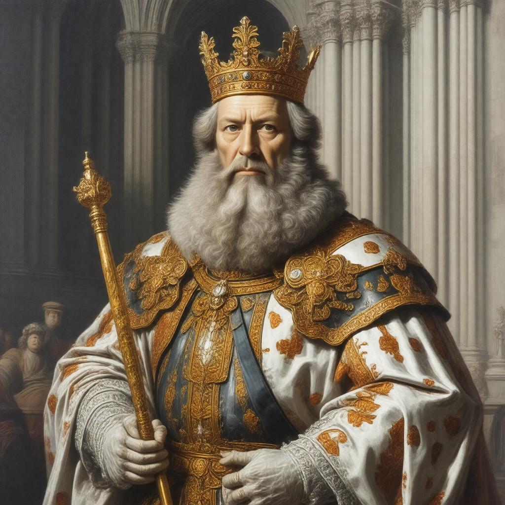 AI-created image of Louis VIII of France