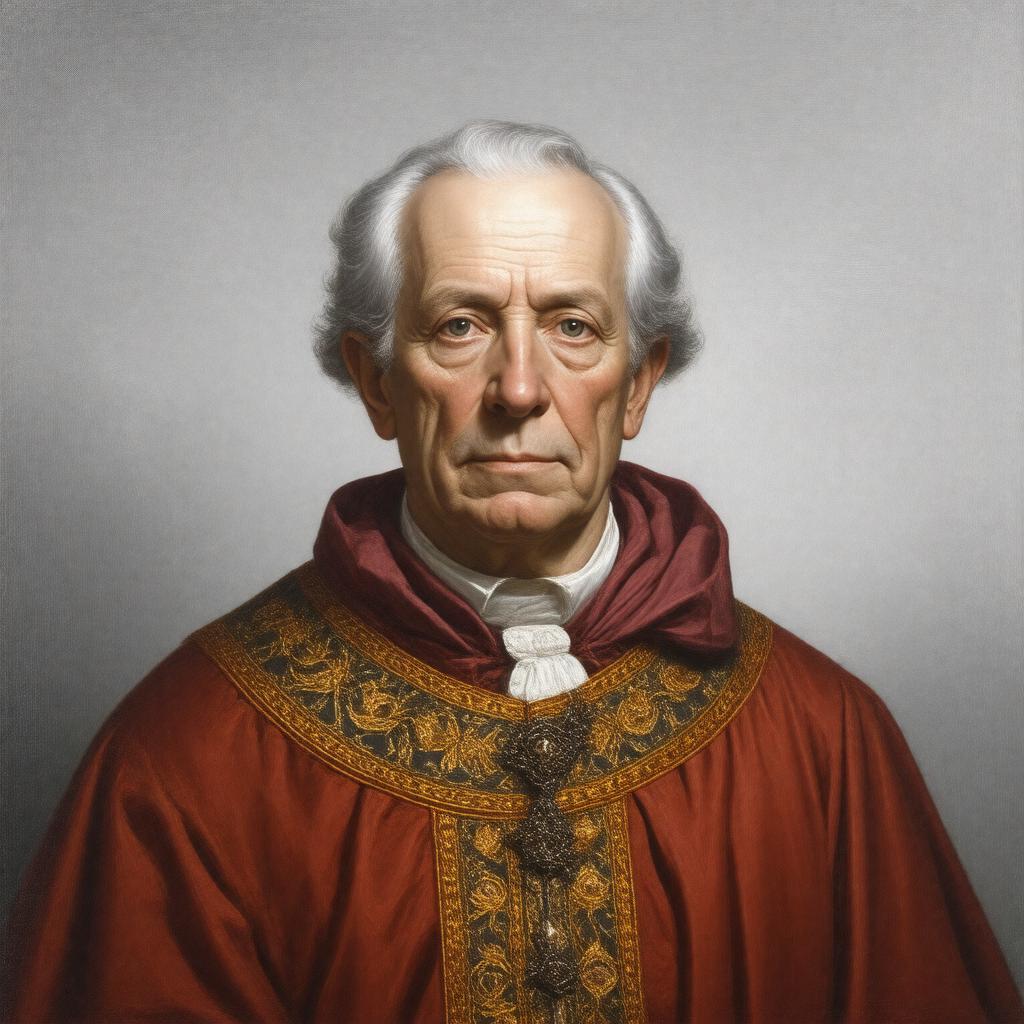 AI-created image of Louis William Valentine DuBourg