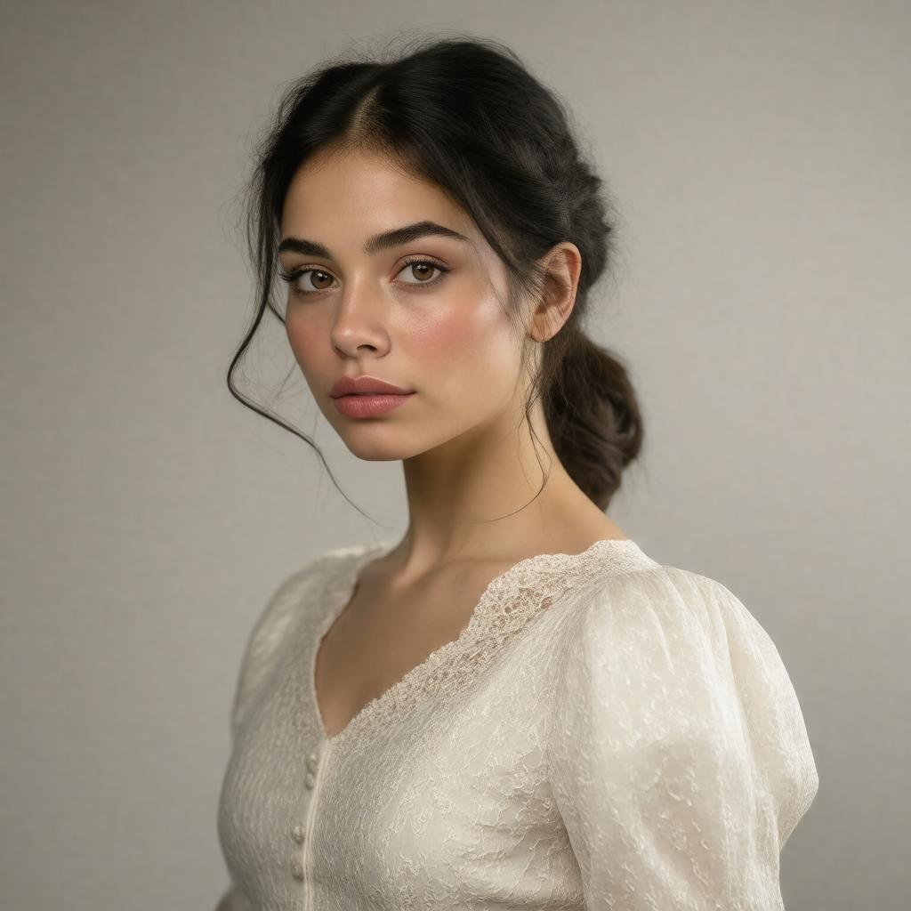 AI-created image of Louisa Burton