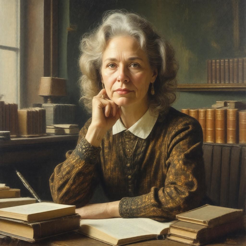 AI-created image of Louise Agnew