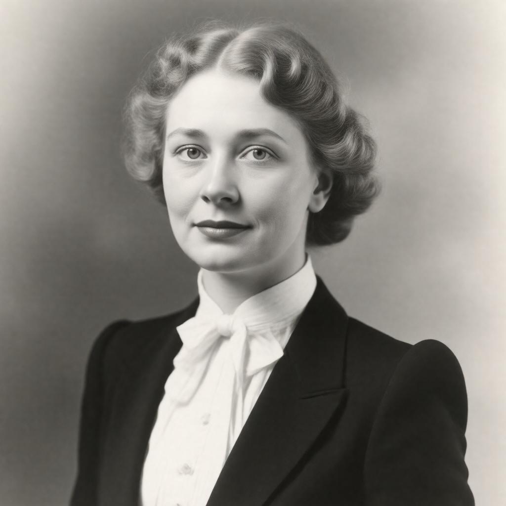 Click to view larger image AI-created image of Louise Hunter