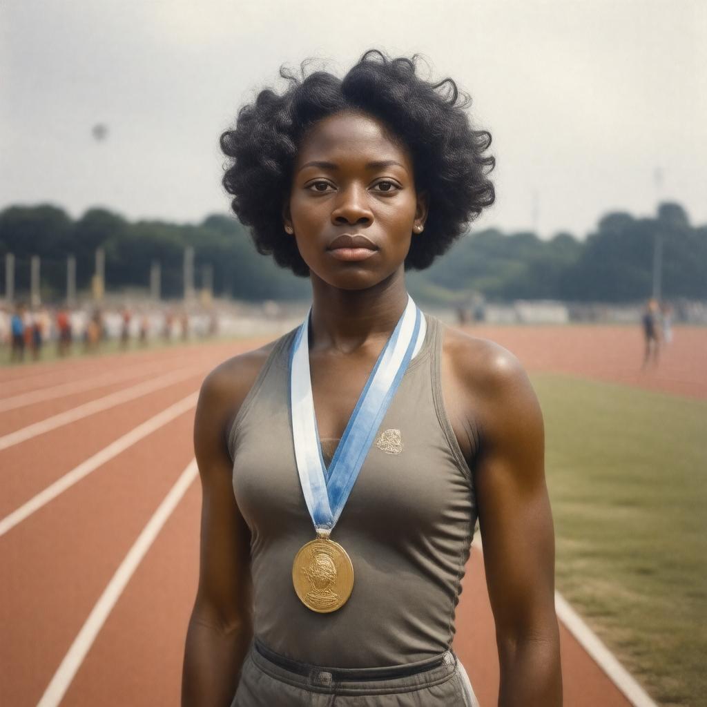 Click to view larger image AI-created image of Louise Stokes