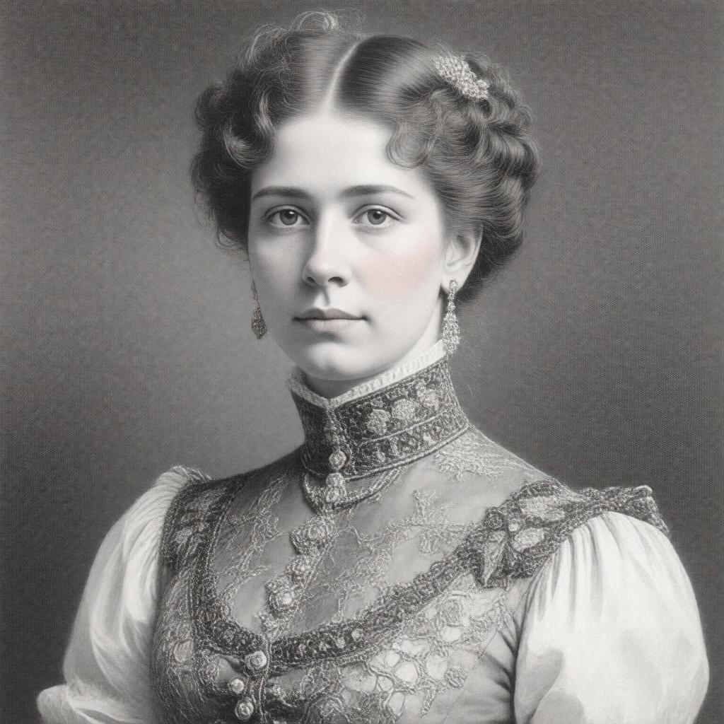 Click to view larger image AI-created image of Louise Victoria Alexandra Dagmar