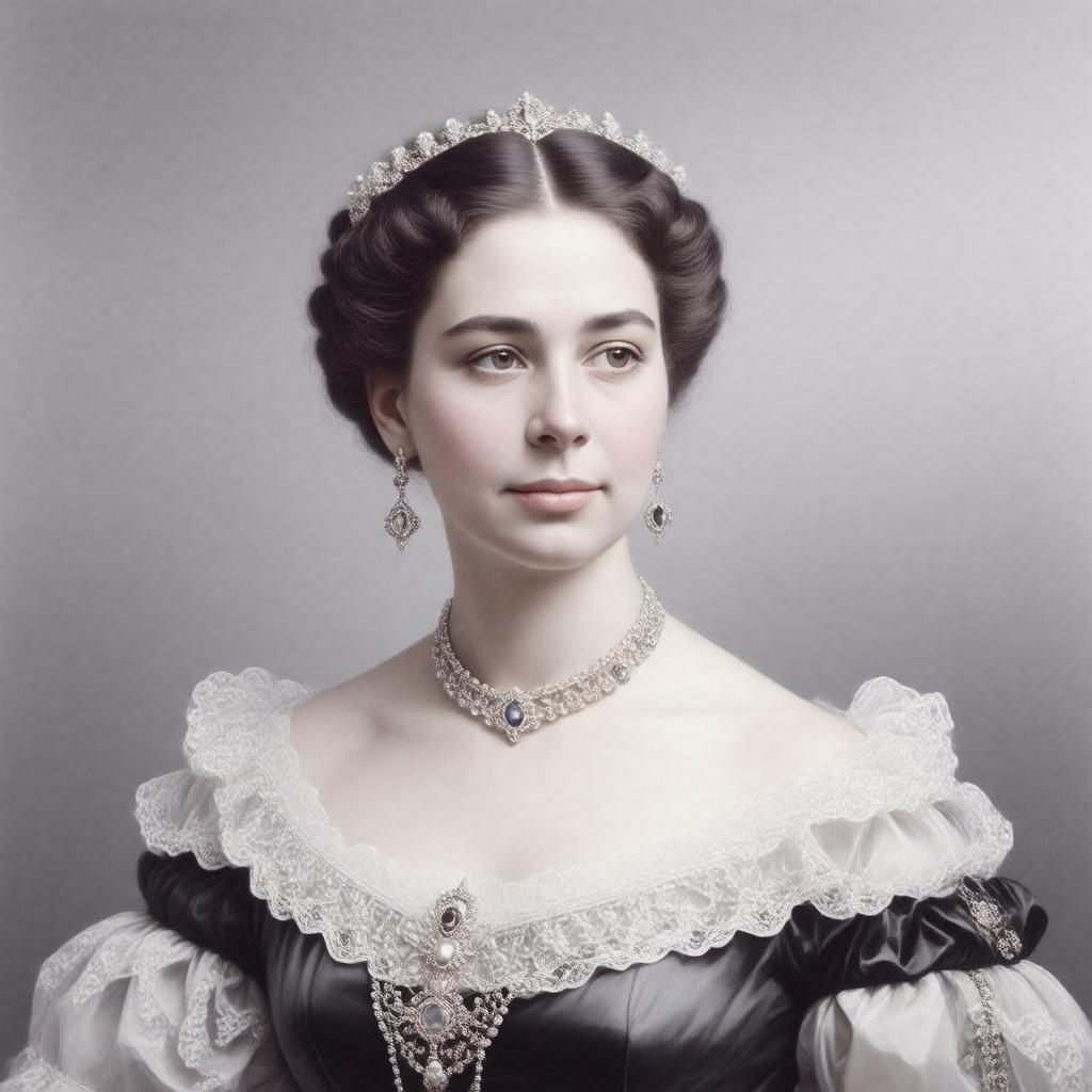 AI-created image of Louise of Hesse-Kassel