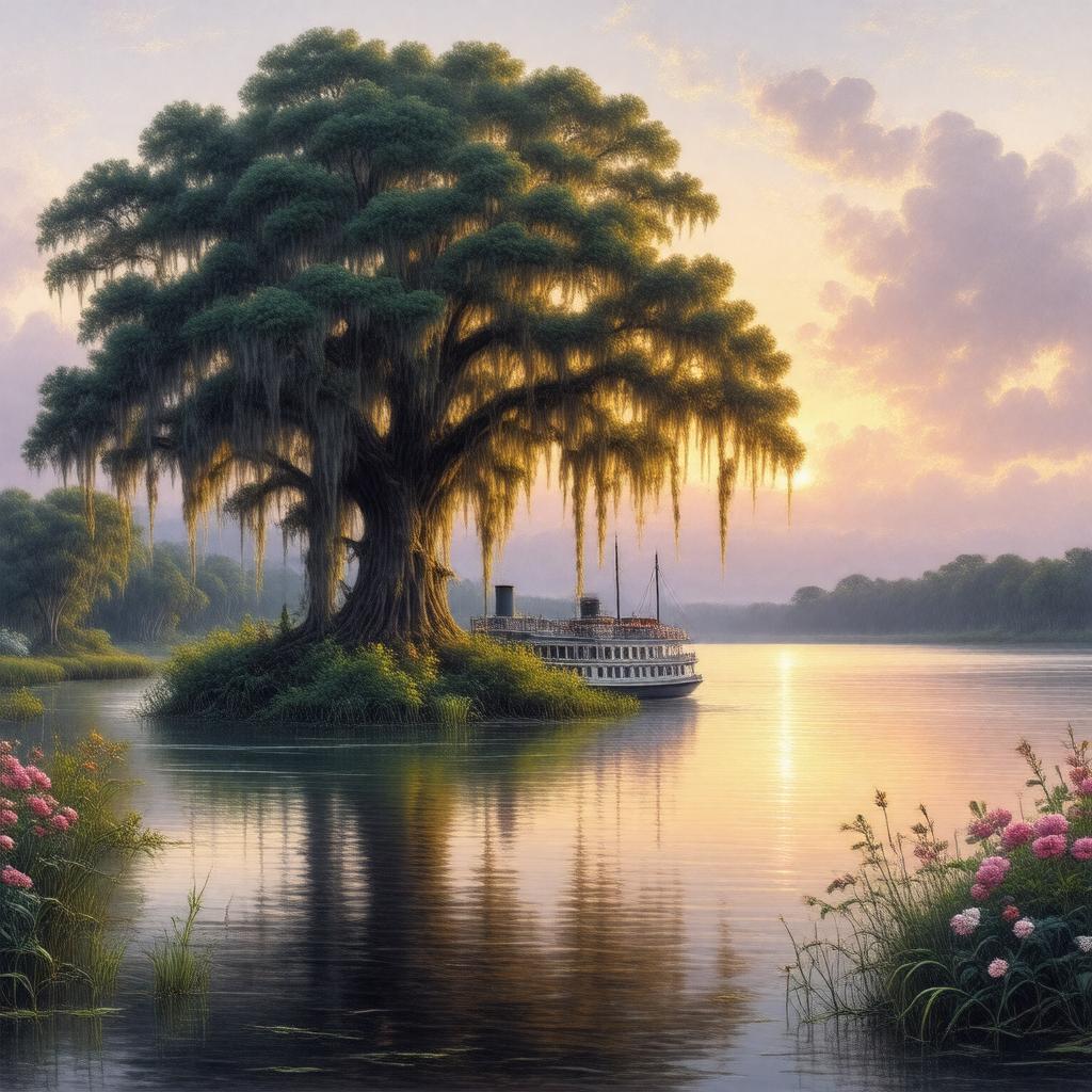 AI-created image of Louisiana