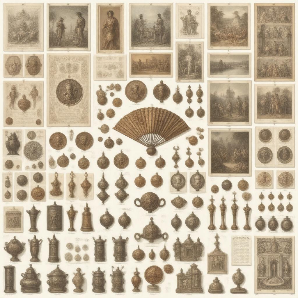 Click to view larger image AI-created image of Louisiana Purchase Exposition artifacts