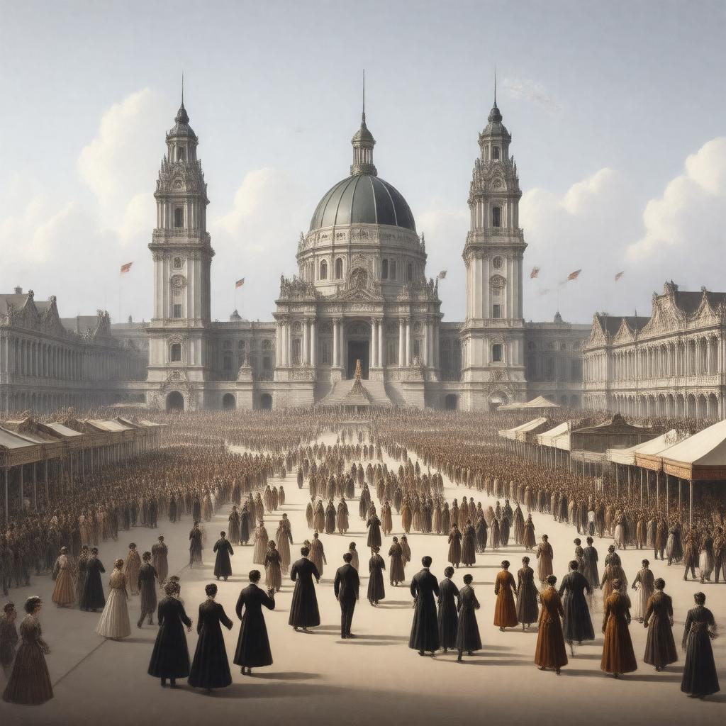 AI-created image of Louisiana Purchase centennial