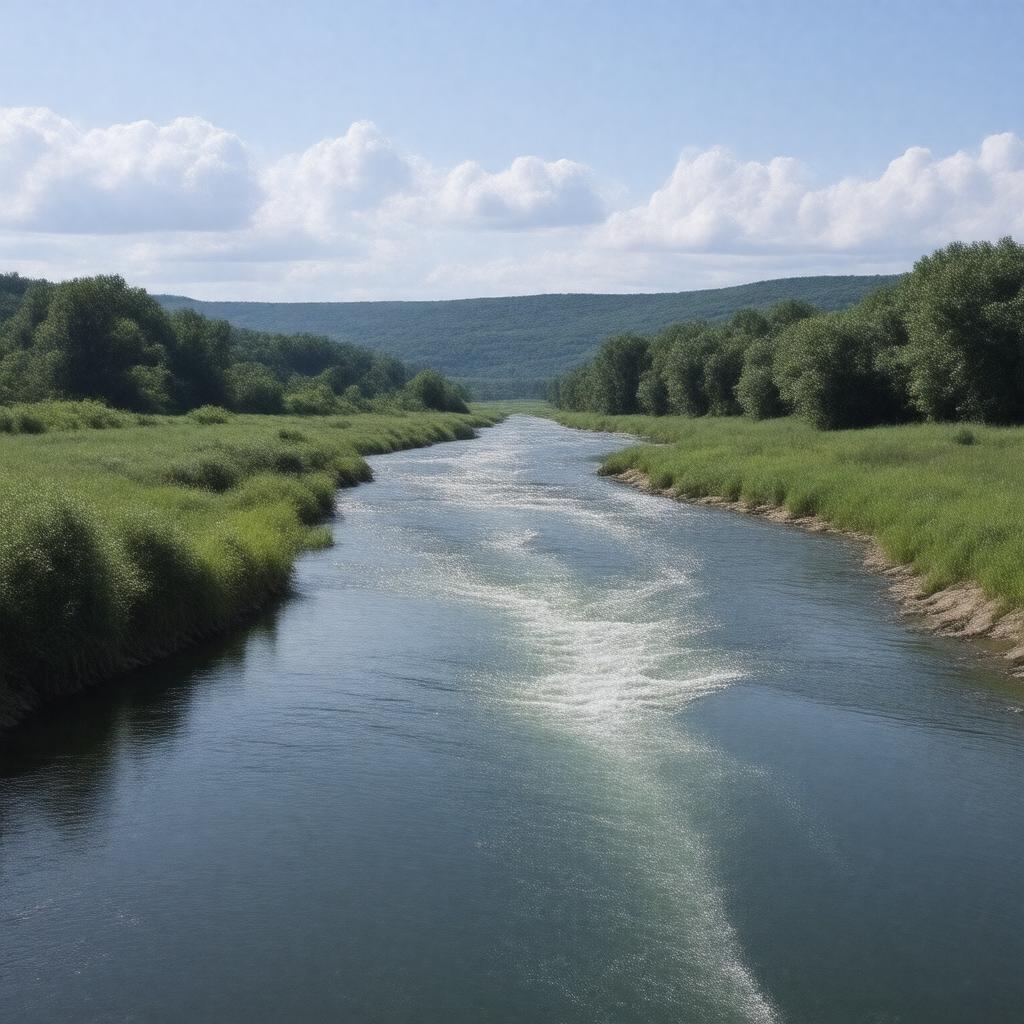 AI-created image of Loup River
