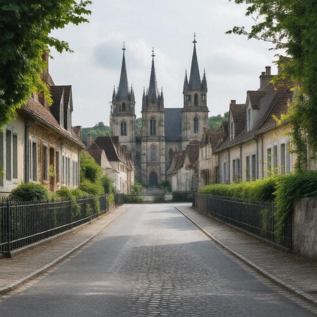 AI-created image of Louviers