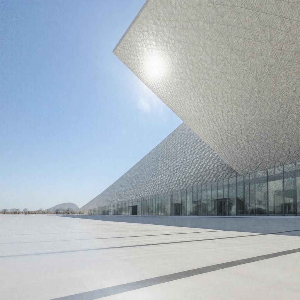 AI-created image of Louvre Abu Dhabi